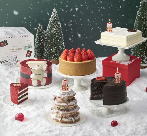 ㈜스타벅스커피 코리아(대표이사 송호섭)가 12월 1일부터 2020 크리스마스 홀케이크 5종을 새롭게 선보이며, 본격적인 예약 판매를 진행한다.