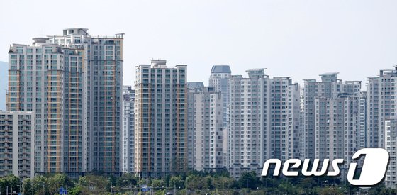대전 도안신도시 내 아파트 단지 모습(출처:뉴스1)