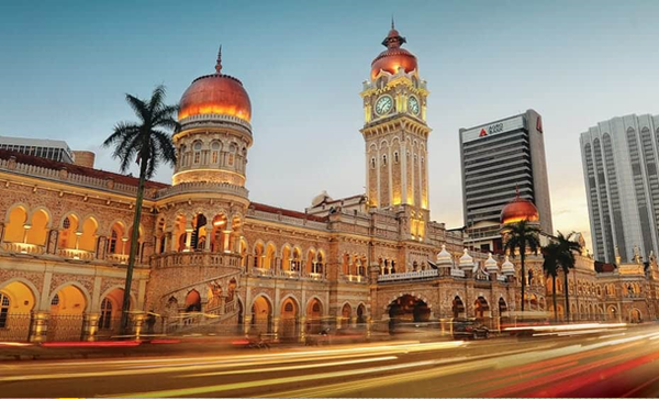 말레이시아 쿠알라룸푸르에 있는 19세기 후반 술탄 압둘 사마드 빌딩