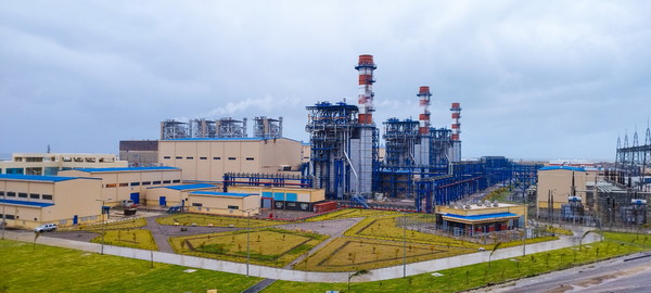 알제리 라스지넷 가스복합화력발전소 전경