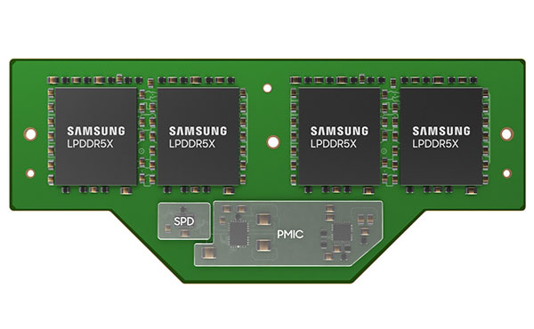 삼성전자가 PC·노트북 D램 시장의 판도를 바꿀 LPDDR D램 기반 7.5Gbps LPCAMM을 업계 처음으로 개발했다