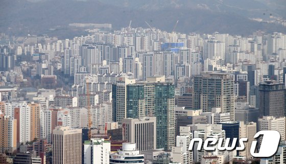서울 일대 아파트 단지 모습. (출처=뉴스1)