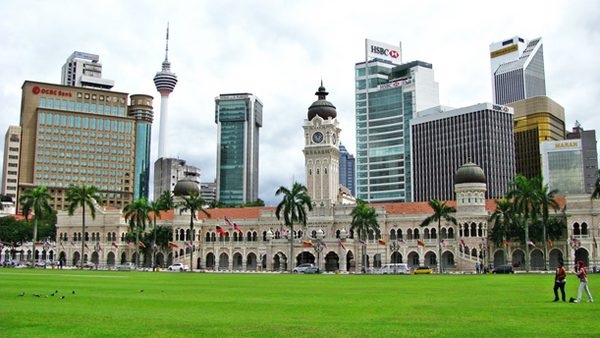 말레이시아 쿠알라룸푸르에 있는 19세기 후반 술탄 압둘 사마드 빌딩
