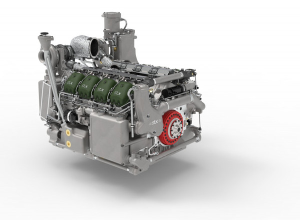 K9 자주포용 1000마력급 엔진 (사진: STX 엔진 제공)